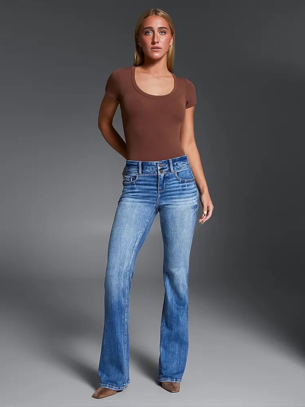 Buckle Black bootcut jeans